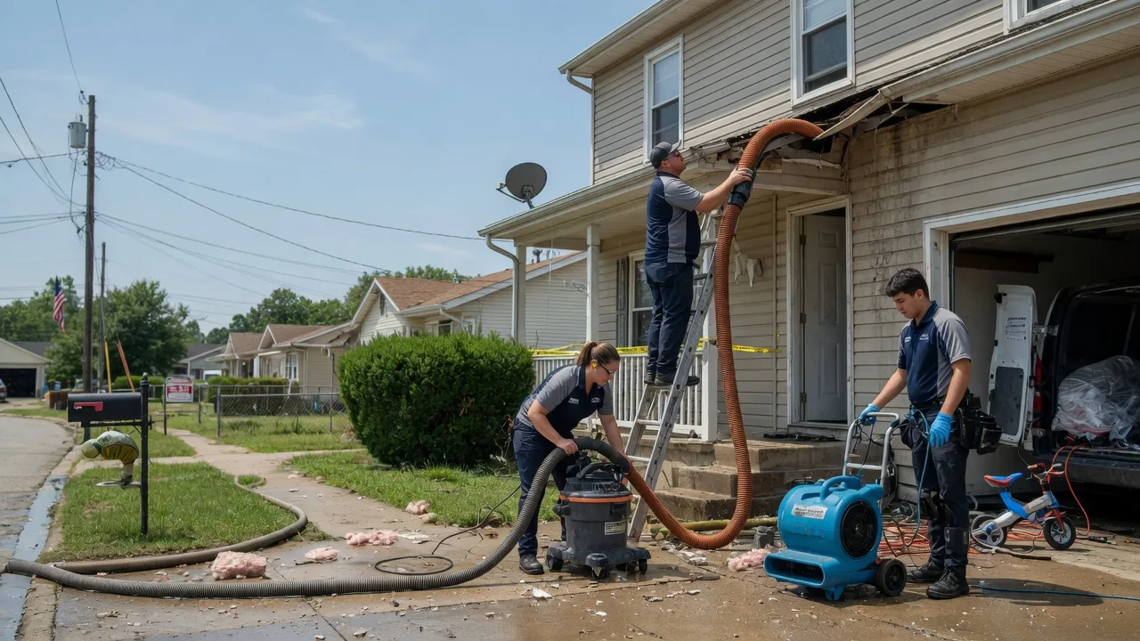 Water Damage Restoration in Ingalls, KS near me